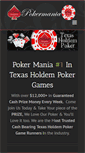 Mobile Screenshot of pokermania.com.au